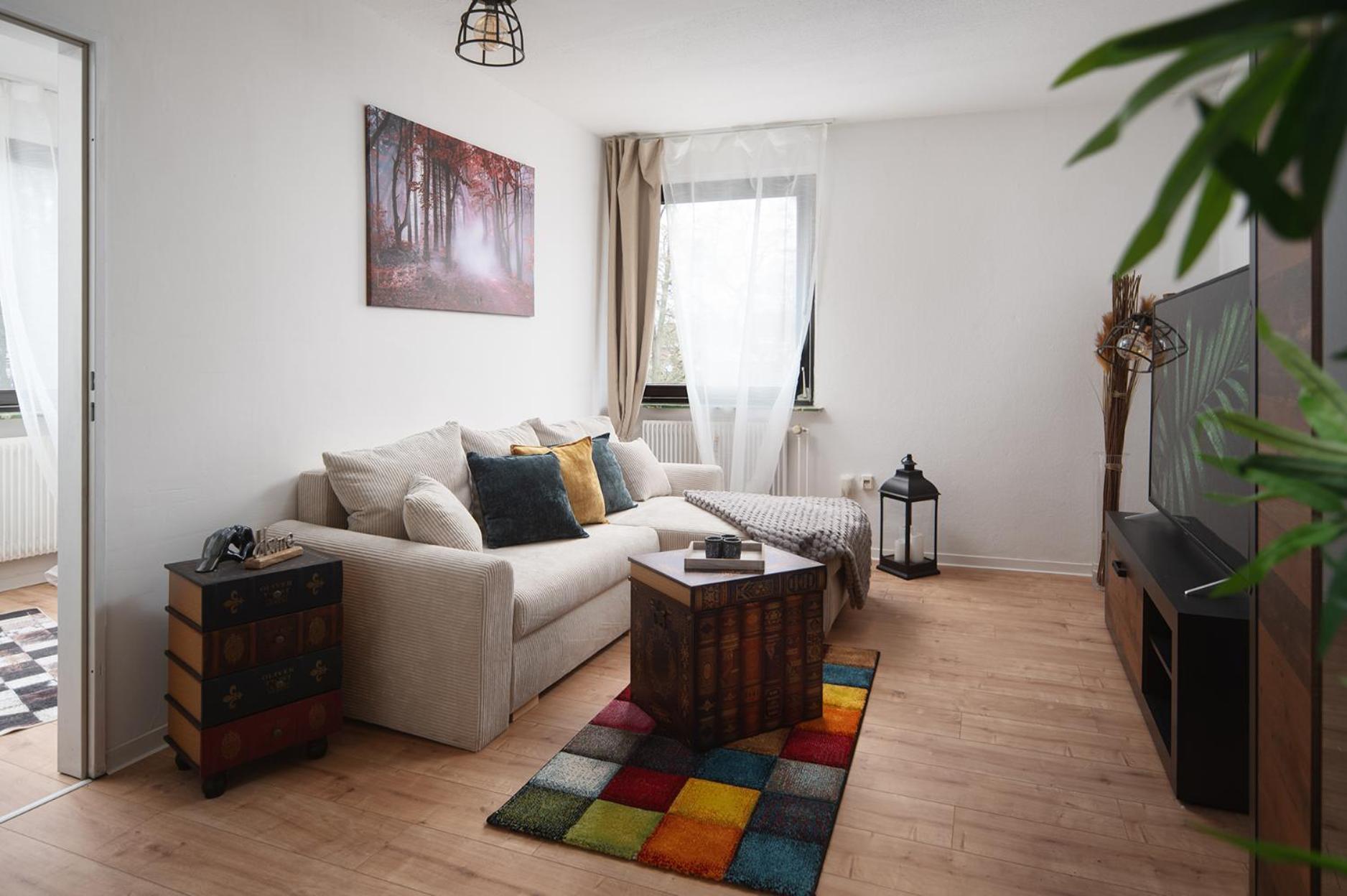 1-4 Gaeste Wohnung W-Lan, Netflix, Amazon, Parken, Arbeitsplatz, 24H Check In ,Vollausgestattet Kueche, Handtuecher Seife U,V,M Fuer Geschaeftsreisende, Paare, Familien , Datteln Εξωτερικό φωτογραφία