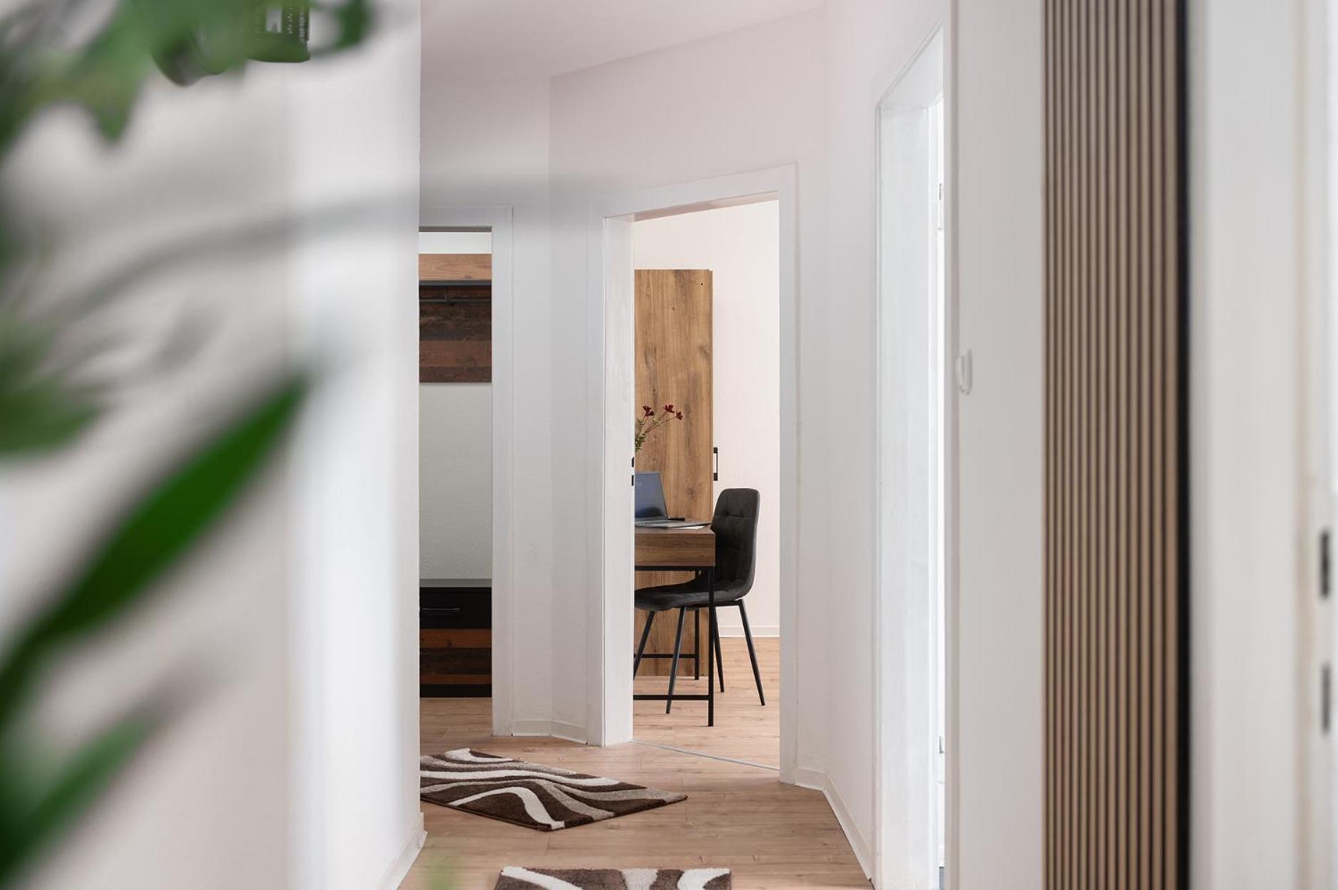 1-4 Gaeste Wohnung W-Lan, Netflix, Amazon, Parken, Arbeitsplatz, 24H Check In ,Vollausgestattet Kueche, Handtuecher Seife U,V,M Fuer Geschaeftsreisende, Paare, Familien , Datteln Εξωτερικό φωτογραφία